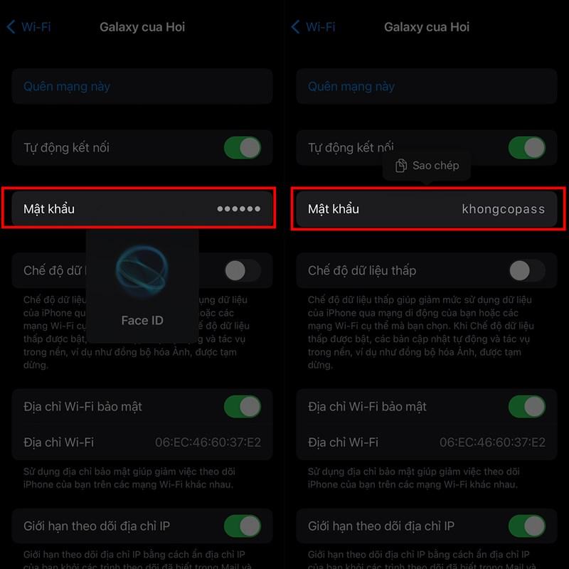Cách xem mật khẩu Wi-Fi đang kết nối trên iOS 16