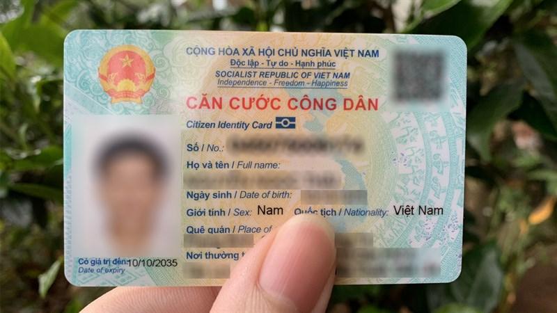 Căn cước công dân gắn chip