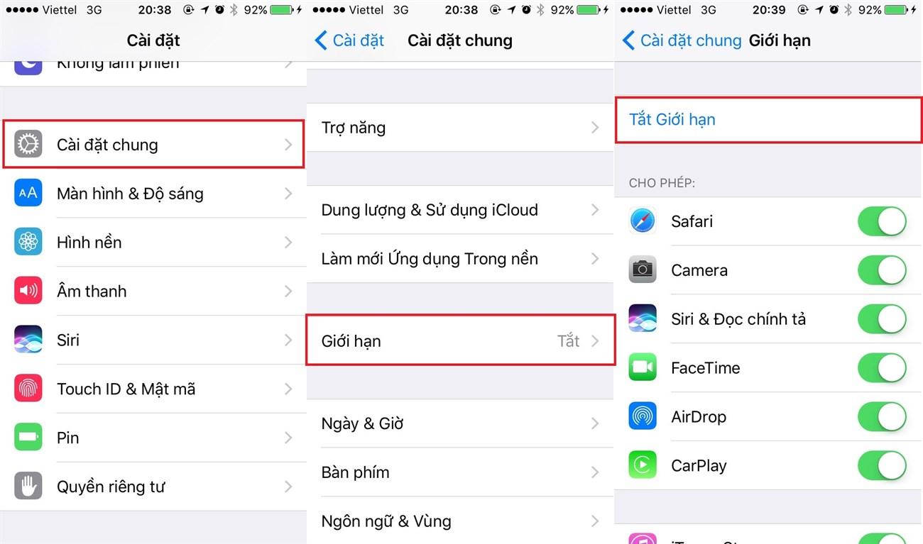 Cập nhật iOS