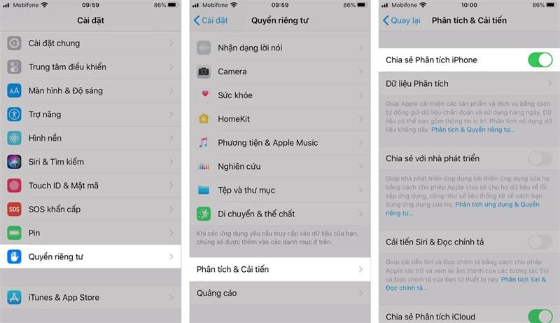 Đo chu kỳ sạc pin iPhone