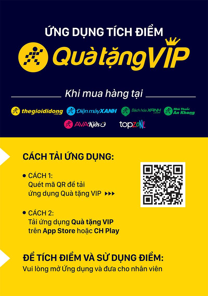 Giao diện tích điểm app Quà Tặng VIP