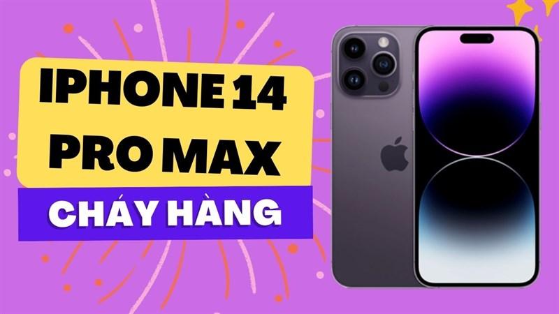 iPhone 14 Pro Max màu tím sang trọng