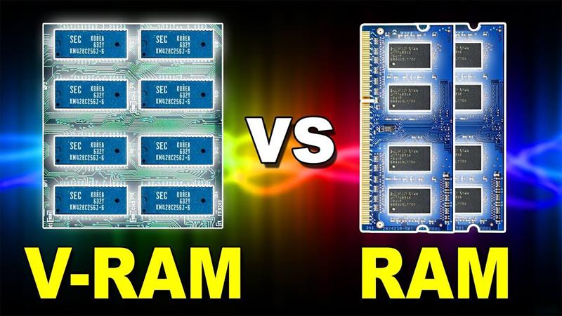 VRAM có tốc độ nhanh hơn RAM