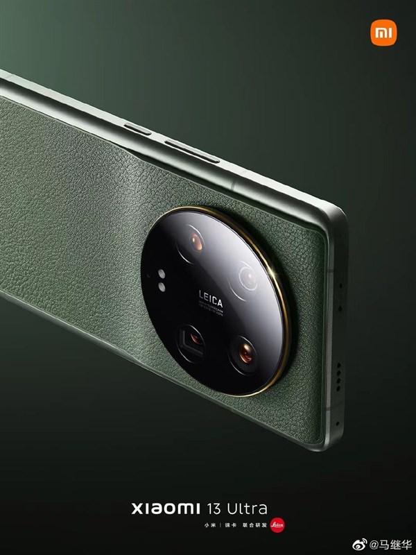 Xiaomi 13 Ultra ra mắt với màu sắc đặc trưng là Xanh olive. Nguồn: Xiaomi.