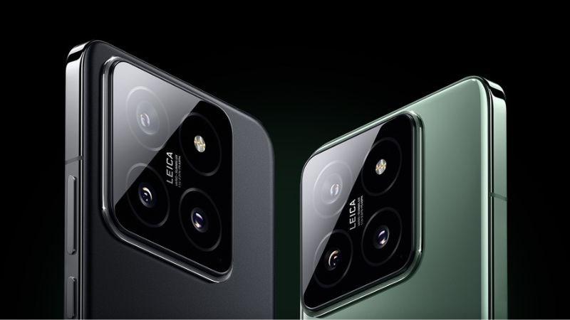 Xiaomi 14 c&oacute; cụm 3 camera độ ph&acirc;n giải cao 50MP