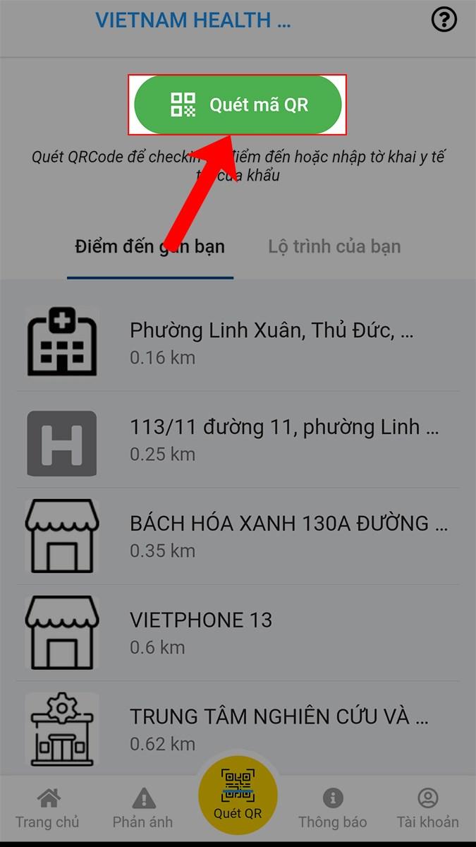 Hướng Dẫn Chi Tiết Về Khai Báo Y Tế và Quét Mã QR