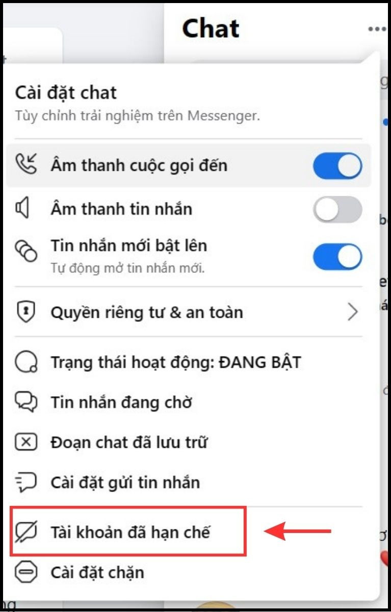 Hướng Dẫn Chi Tiết: Cách Hạn Chế Tin Nhắn Phiền Phức Trên Messenger