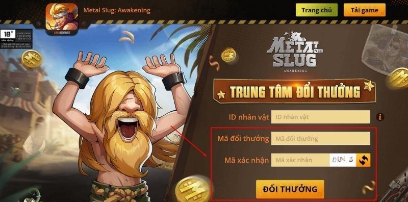 Code Metal Slug: Awakening mới nhất và hướng dẫn nhập code chi tiết