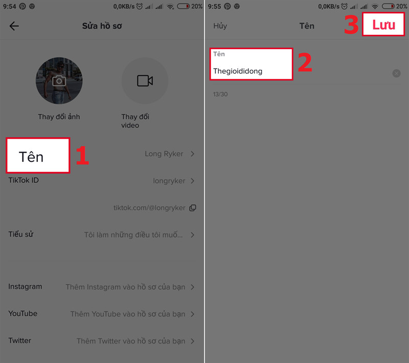 Cách Đổi Tên và ID TikTok trên Điện Thoại và Máy Tính Dễ Dàng