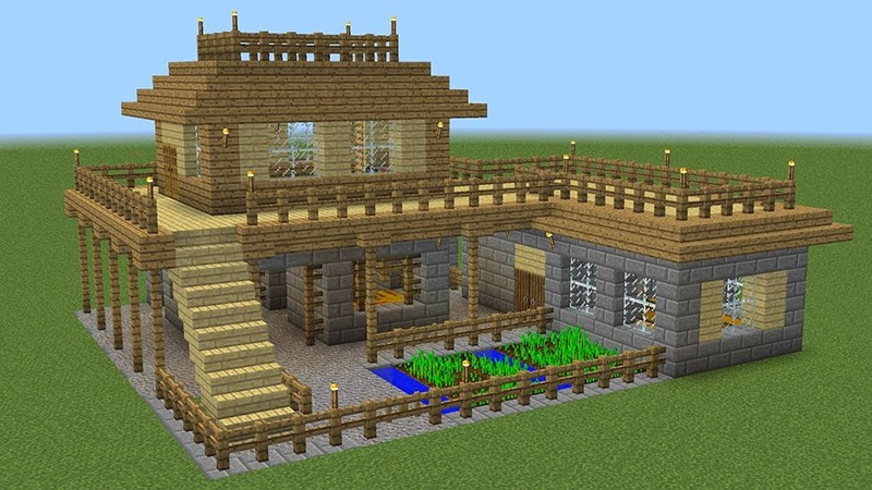 35 Ý Tưởng Xây Nhà Đẹp và Biệt Thự Hiện Đại trong Minecraft