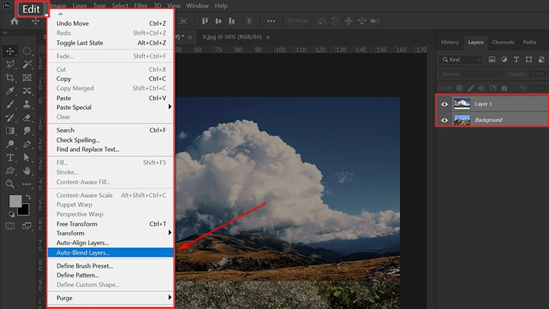 4 Cách Phối Hợp Ảnh Trong Photoshop Cực Đơn Giản Cho Người Mới Bắt Đầu