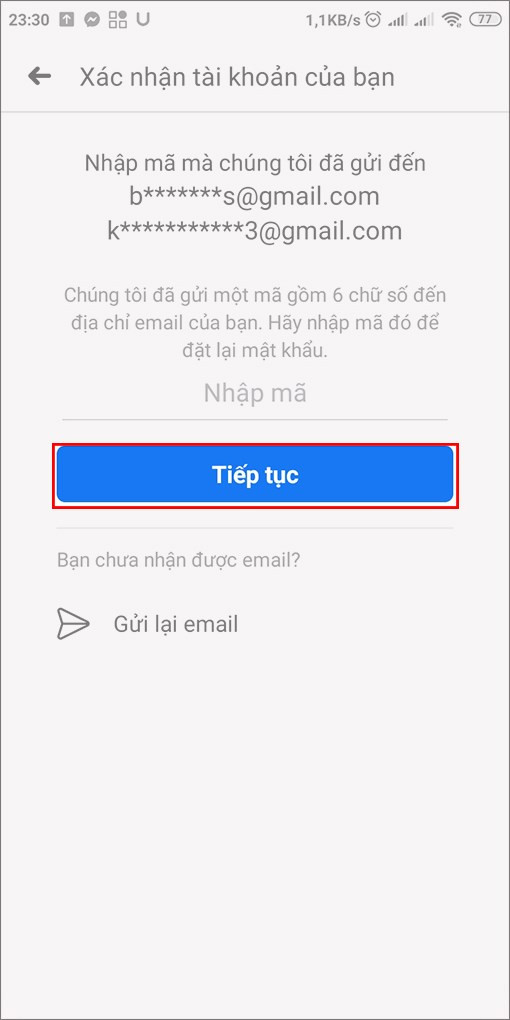 Khôi phục mật khẩu Facebook nhanh chóng trên điện thoại