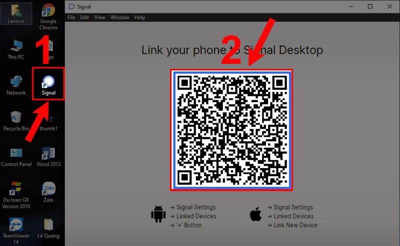 Hướng Dẫn Đăng Ký Và Đăng Nhập Signal Trên Điện Thoại, Máy Tính Chi Tiết
