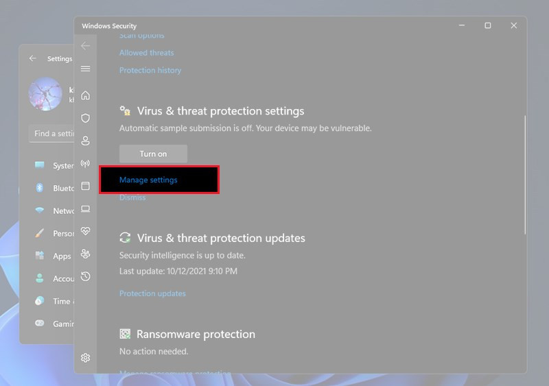 Hướng Dẫn Tắt Windows Security (Windows Defender) Trên Windows 11 Chi Tiết Nhất