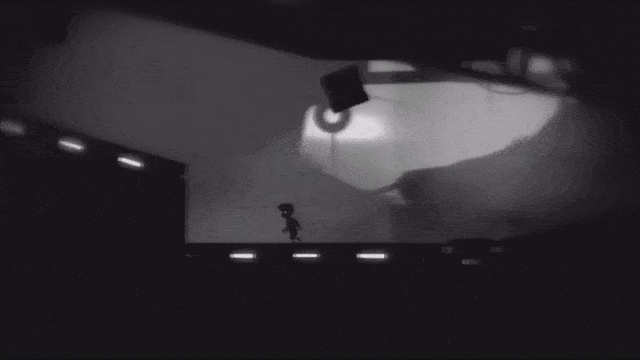 Alt: Cậu bé di chuyển trong game Limbo