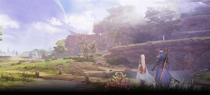 alt: Cuộc chiến giữa Dahna và Rena trong Tales of Arise