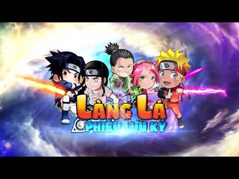 Alt: Hình ảnh gameplay Làng Lá - Hóa Giải Huyết Thù với đồ họa chibi dễ thương