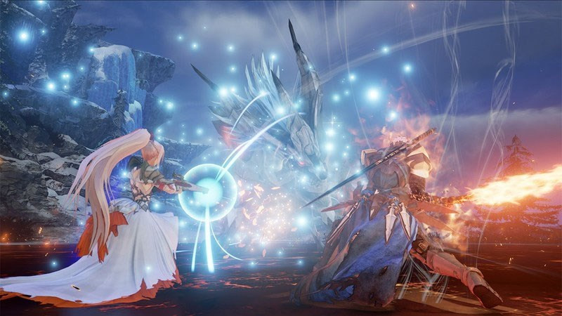 alt: Tấn công phối hợp Boost Strike trong Tales of Arise