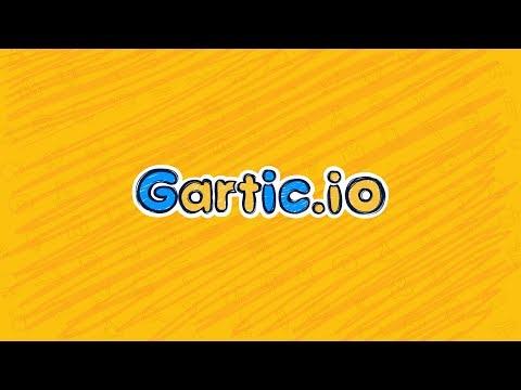 alt text: Giao diện game Gartic.io, người chơi đang vẽ và những người khác đang đoán