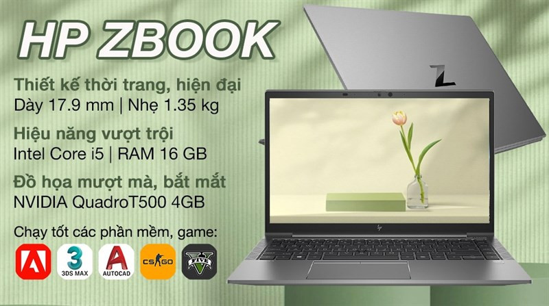 alt text: HP ZBook Firefly 14 G8 i5 1135G7