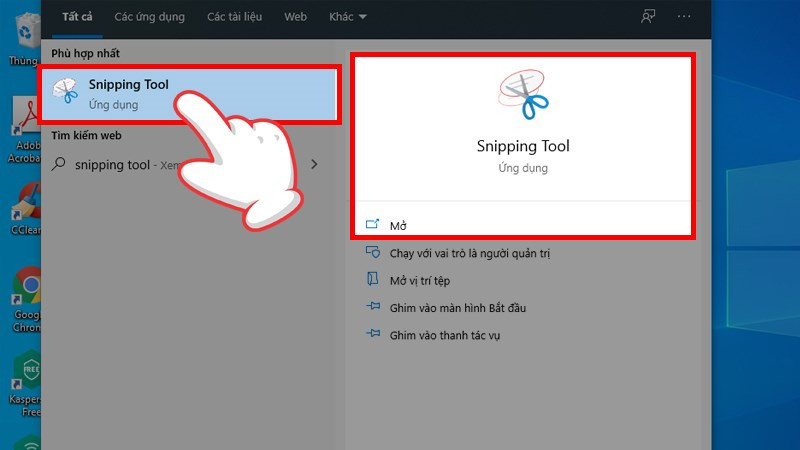 Hướng Dẫn Chụp Màn Hình Windows 10 Với Snipping Tool