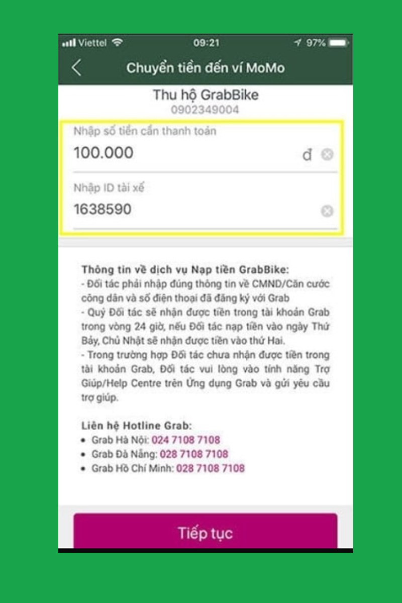 Hướng Dẫn Nạp Tiền Vào Ví Grab Driver Chi Tiết Nhất 2024