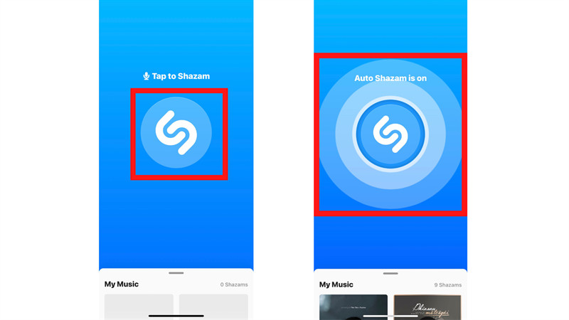 Bật Auto Shazam trong ứng dụng Shazam