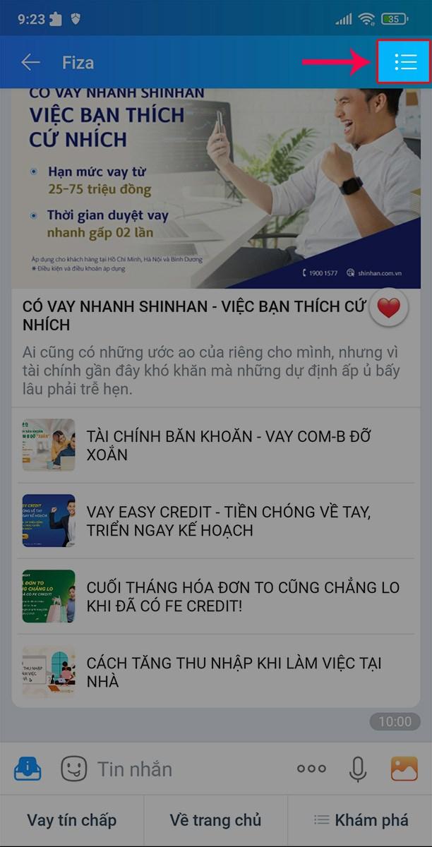 Biểu tượng 3 chấm