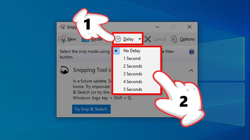 Hướng Dẫn Chụp Màn Hình Windows 10 Với Snipping Tool