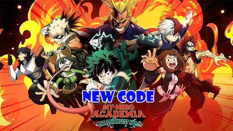 Cách nhập code My Hero Academia TSH SEA