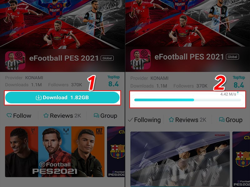 Hướng Dẫn Tải và Chơi eFootball PES 2021 Trên Android và iOS