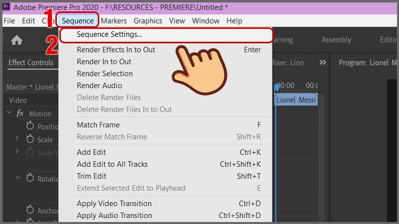 Thủ thuật Adobe Premiere: Xoay, Lật và Thay Đổi Kích Thước Video Dễ Dàng