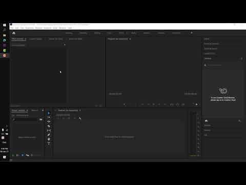 Cắt video trong Adobe Premiere