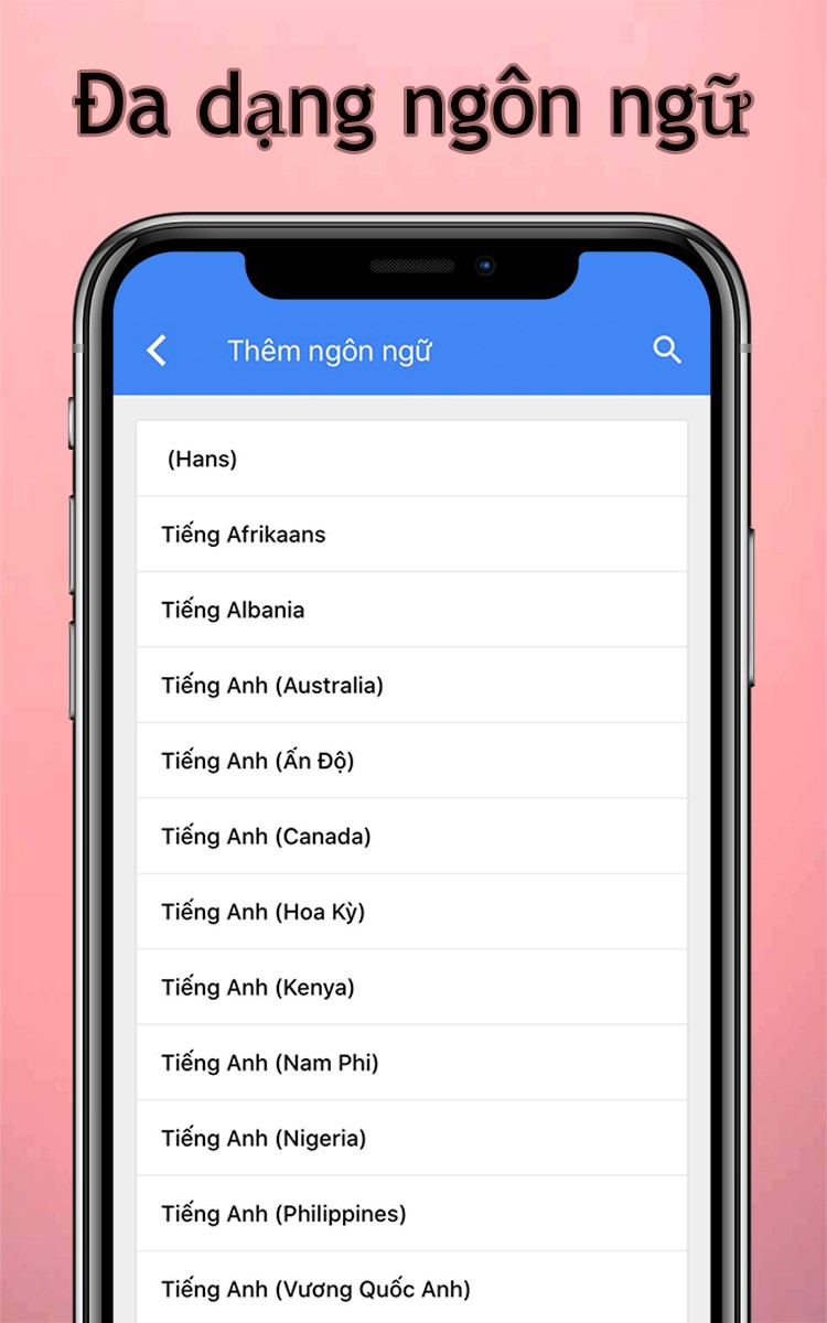 Chọn ngôn ngữ trên Gboard