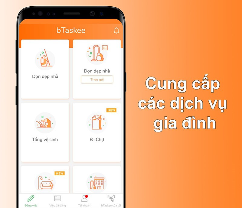 Cung cấp các dịch vụ gia đình