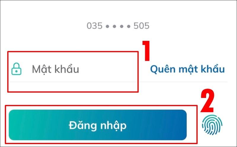 Đăng nhập BIDV Smart Banking