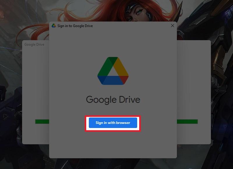 Đăng nhập Google Drive