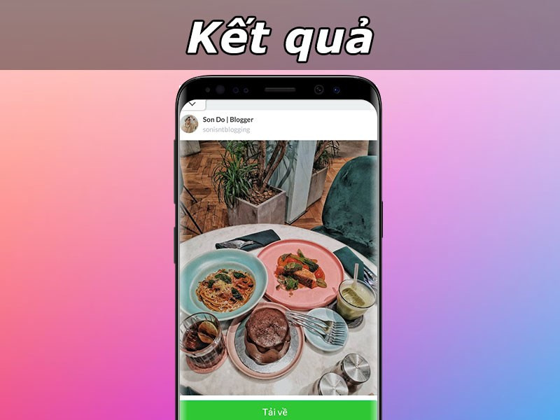 Đây là kết quả