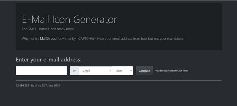 E-Mail Icon Generator: Trang web tạo icon online đẹp, chuy&ecirc;n nghiệp