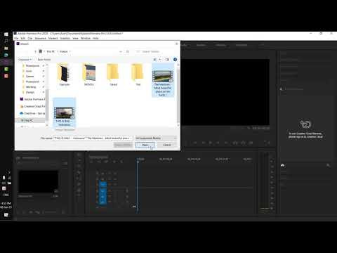 Ghép video trong Adobe Premiere