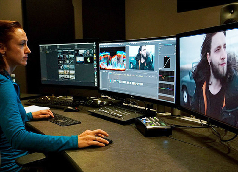 Giao diện làm việc của Adobe Premiere Pro