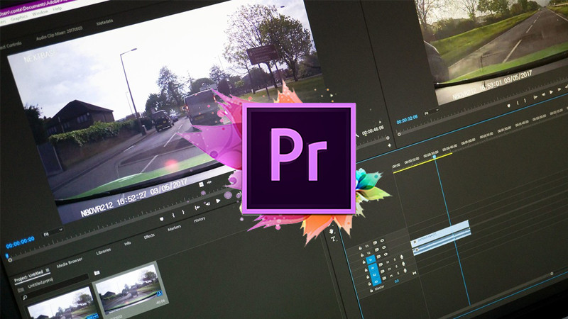 Giao diện làm việc của Adobe Premiere Pro