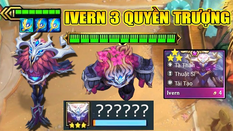 Ivern c&oacute; thể triệu hồi pet li&ecirc;n tục với 3 Quyền Trượng 