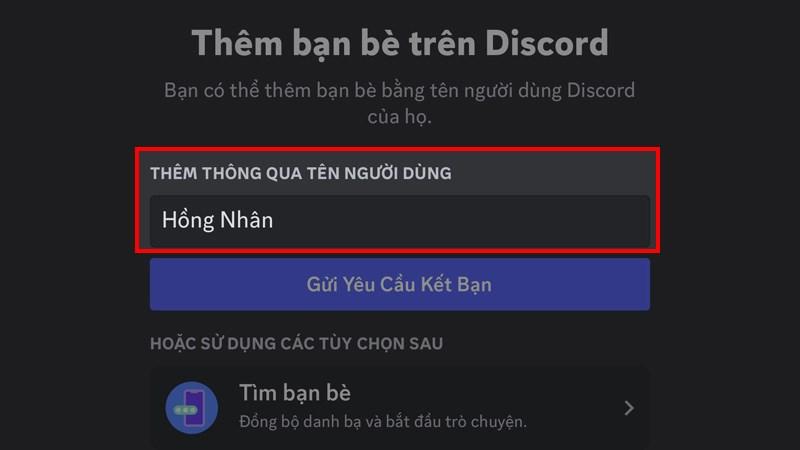 Kết bạn tag trên điện thoại bước 3