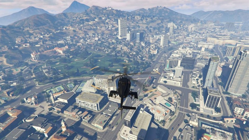 Los Santos mô phỏng Los Angeles