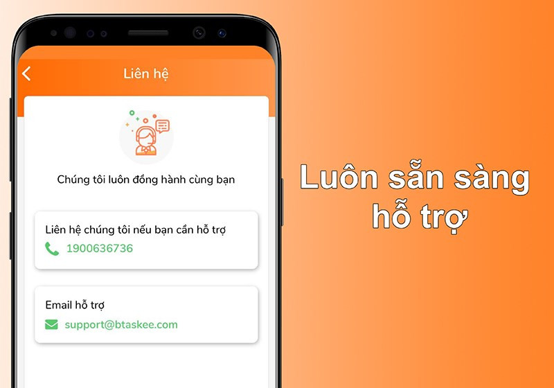 Luôn sẵn sàng hỗ trợ