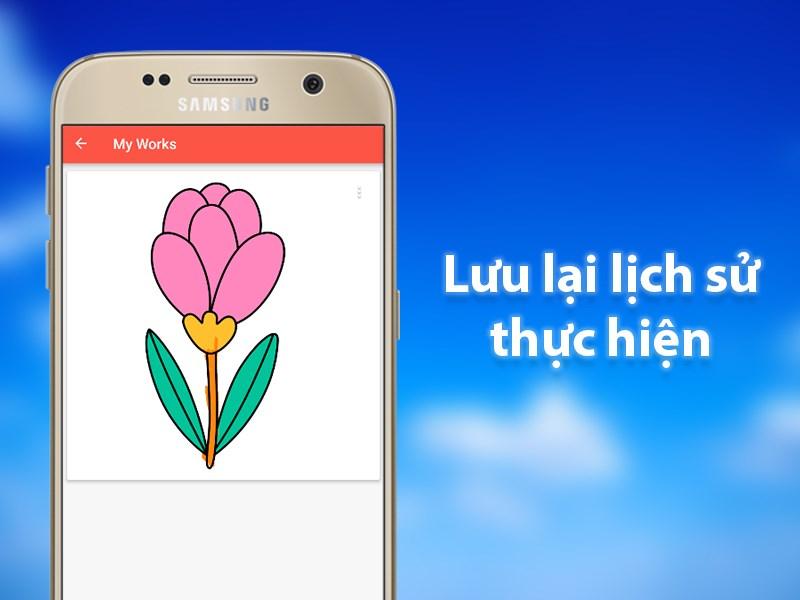 Lưu và chia sẻ tác phẩm dễ dàng