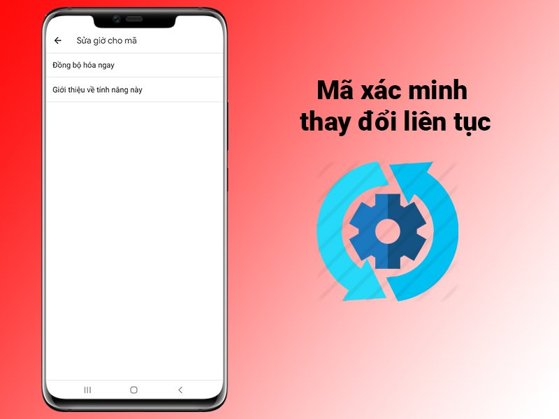 Mã xác minh thay đổi liên tục