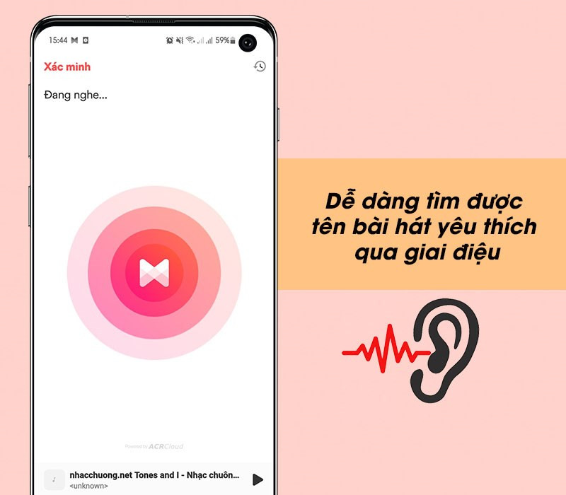 Nhận diện bài hát qua giai điệu với Musixmatch