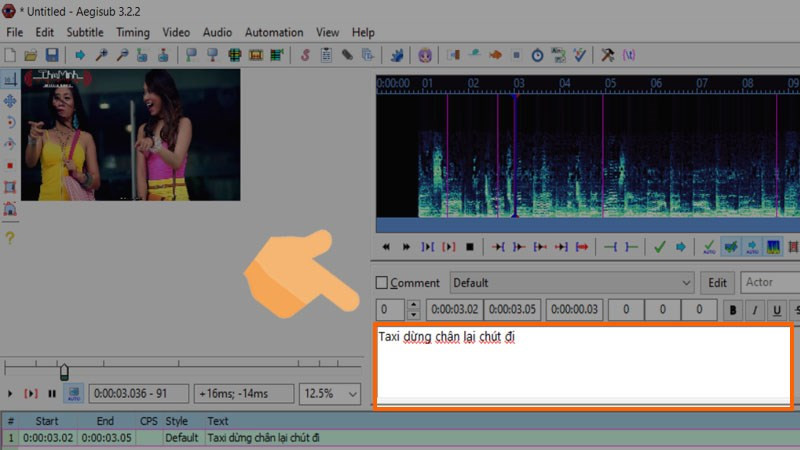 Nhập nội dung phụ đề